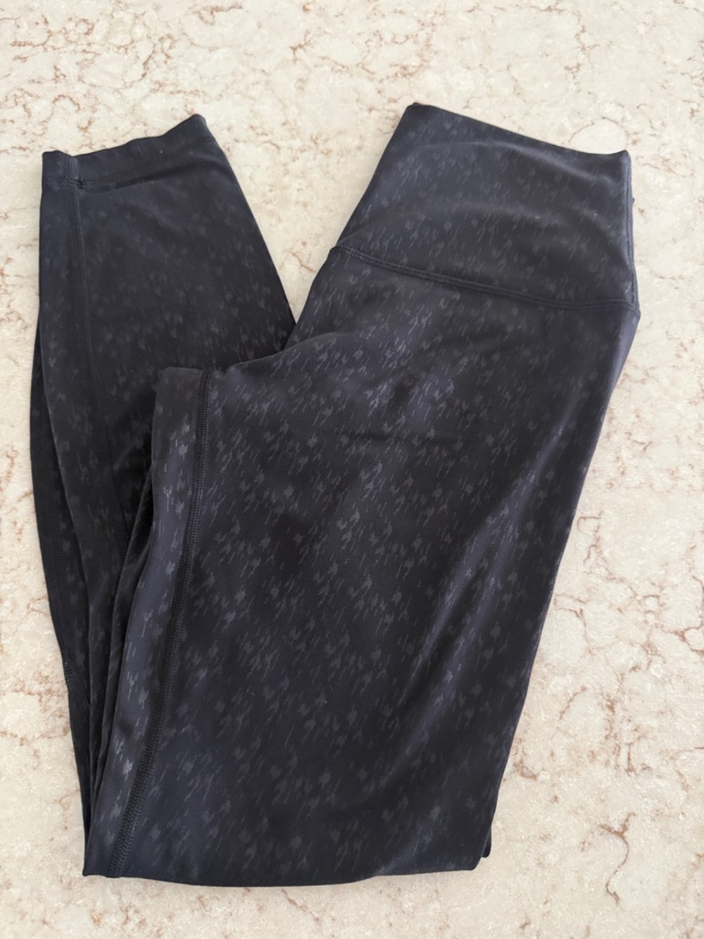 Lululemon Align Leggings with Subtle Heathered Print- size 6